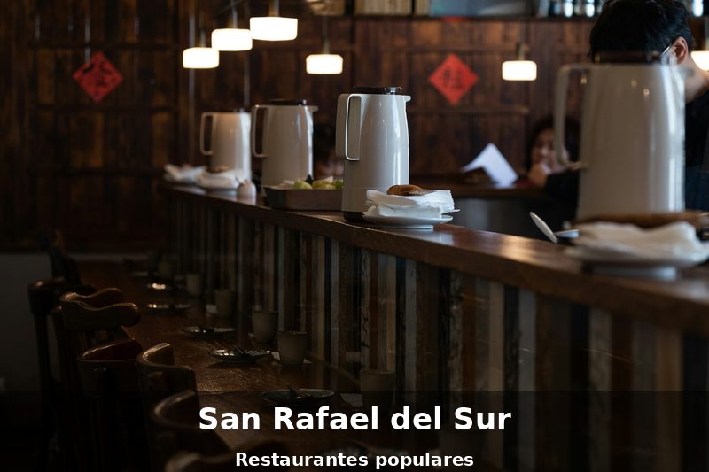 Restaurante en San Rafael del Sur