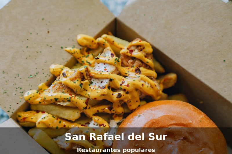 Restaurante en San Rafael del Sur